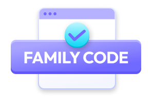 패밀리 코드 발급